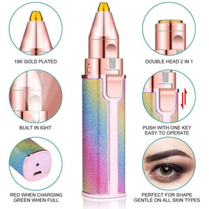 2 In 1 Facial And Eyebrow Hair Remover