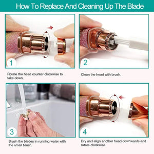 2 In 1 Facial And Eyebrow Hair Remover