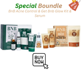 Bnb Acne Control kit + Bnb Glow Kit & Serum