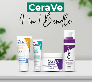 Buy Cerave 4 in 1 kit & Get Bnb Glow kit Free