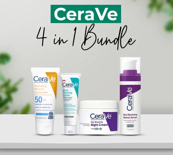 Buy Cerave 4 in 1 kit & Get Bnb Glow kit Free